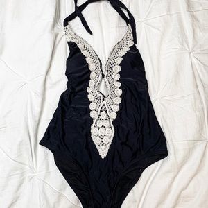 Lace One Piece Swim